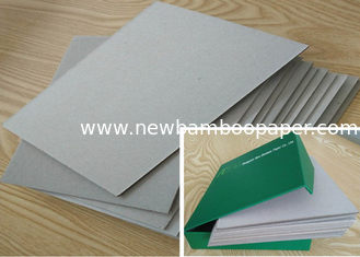 China 2.5mm Book Binding Cover , Mixed Pulp Strong Stiffness Grey Board Paper supplier